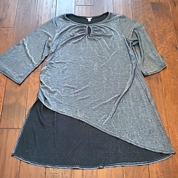 💥3for$12💥 Cato women's asymmetrical shimmery tunic size 18/20W - Picture 1 of 7